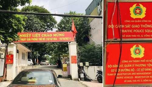 Địa chỉ các điểm đăng ký ô tô tại Hà Nội | Lịch bấm biển Lệ phí chi tiết Diem dang ky xe so 1 tai 342B Thai Ha Ha Noi 1 500x286 - Địa chỉ các điểm đăng ký ô tô tại Hà Nội | Lịch bấm biển Lệ phí chi tiết