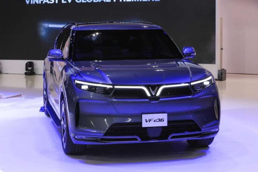Xe Điện Vinfast VF e36 2021 : Thông số kĩ thuật, Giá xe lăn bánh & Chính sách giá bán tháng 12/2021 30 phần đầu xe vinfast vf e36